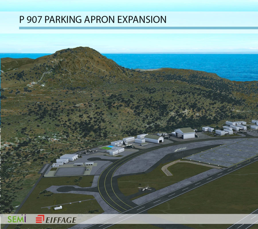 APRON EXPANSION at US NAVAL SUPPORT ACTIVITY
